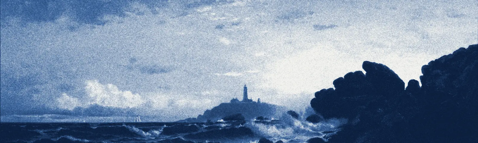 Phare au coucher du soleil, Francis A. Silva